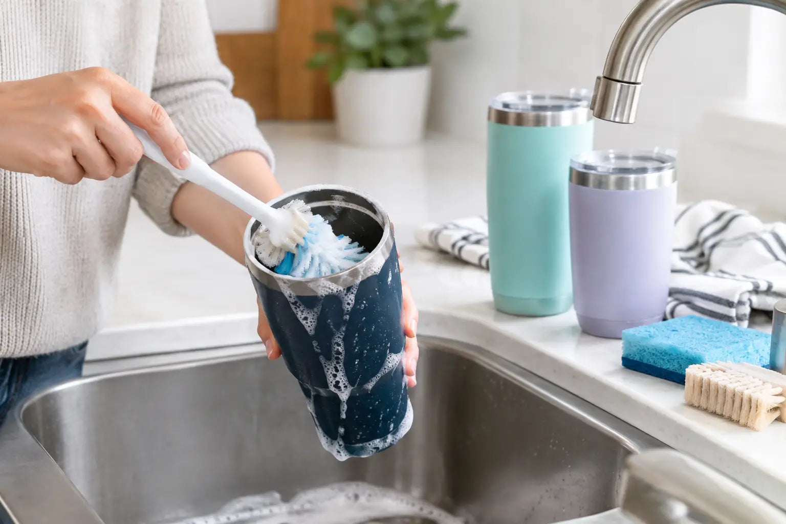 How to Clean Insulated Tumblers Without Ruining Them