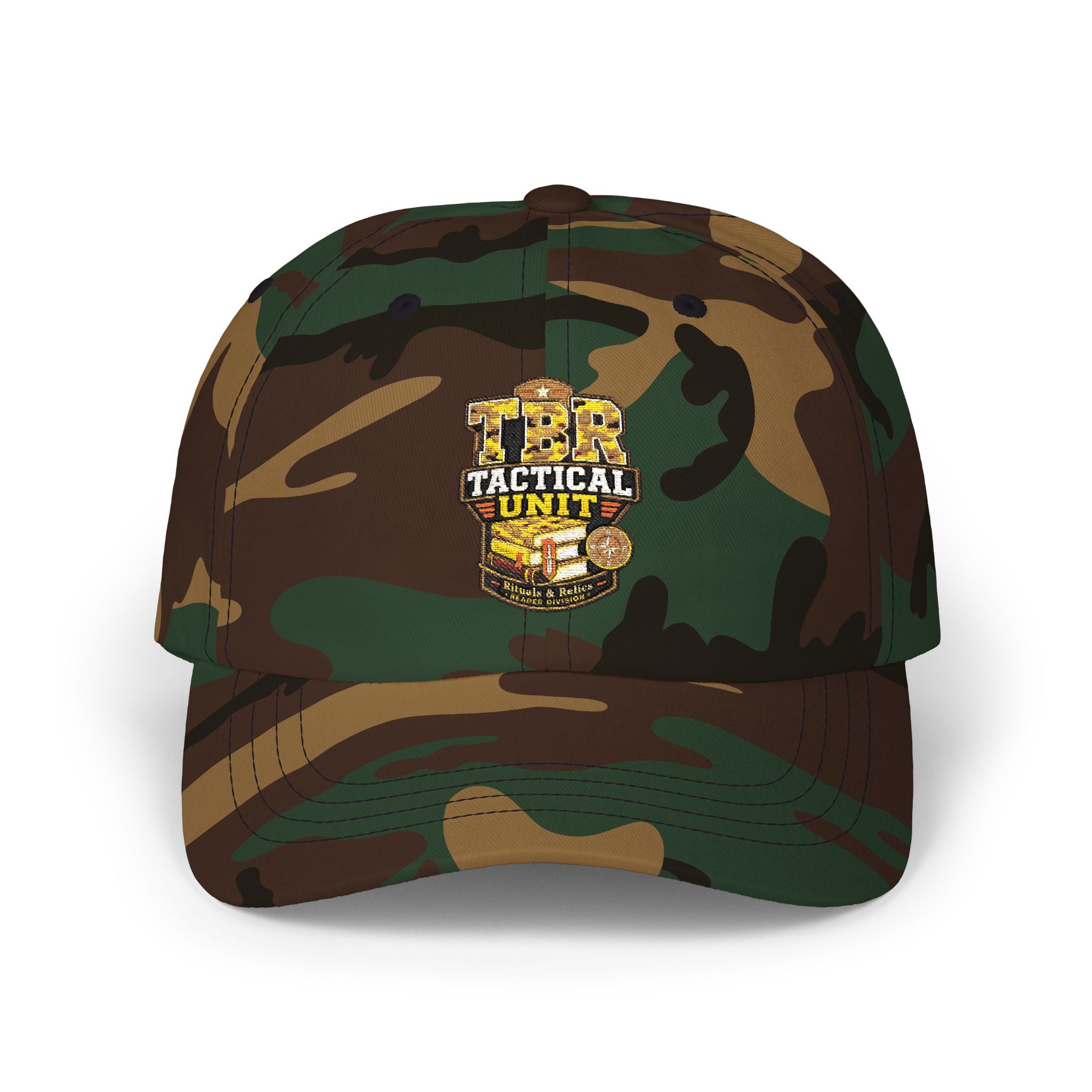 Tactical Unit Dad Cap — Embroidered Military Patch Hat