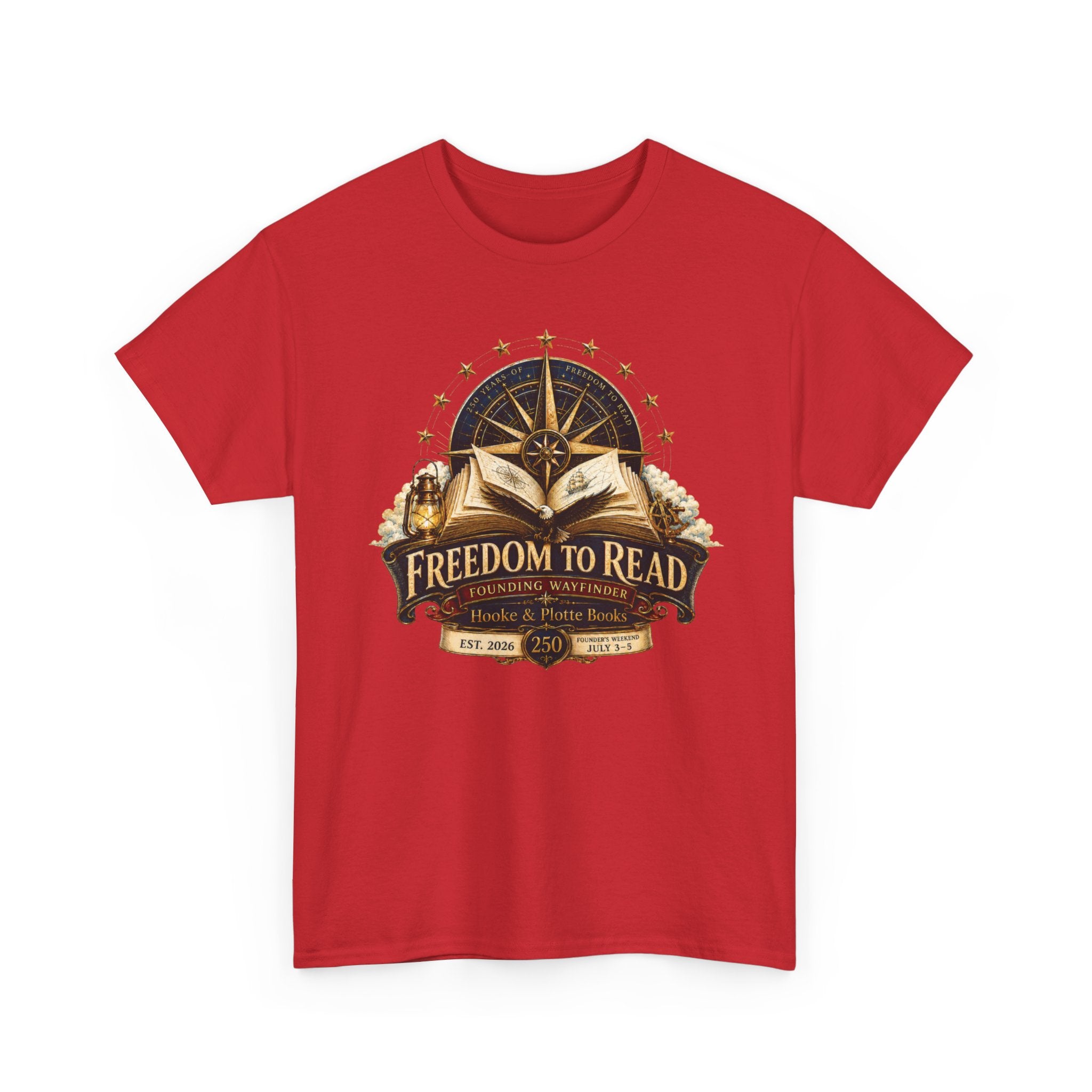 Freedom to Read T-Shirt — Vintage Book Lover Tee (Banned Books Awareness)