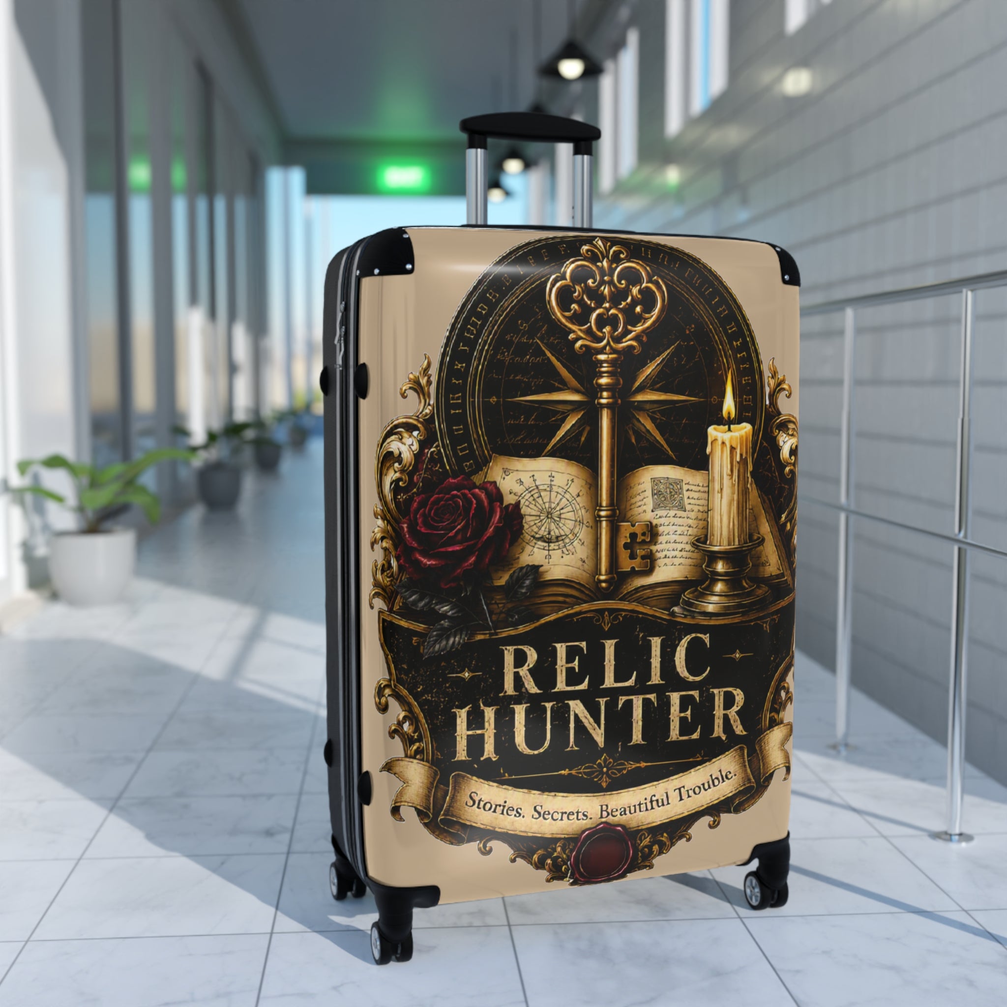 Relic Hunter Carry-On Suitcase – Vintage Adventure Travel Luggage