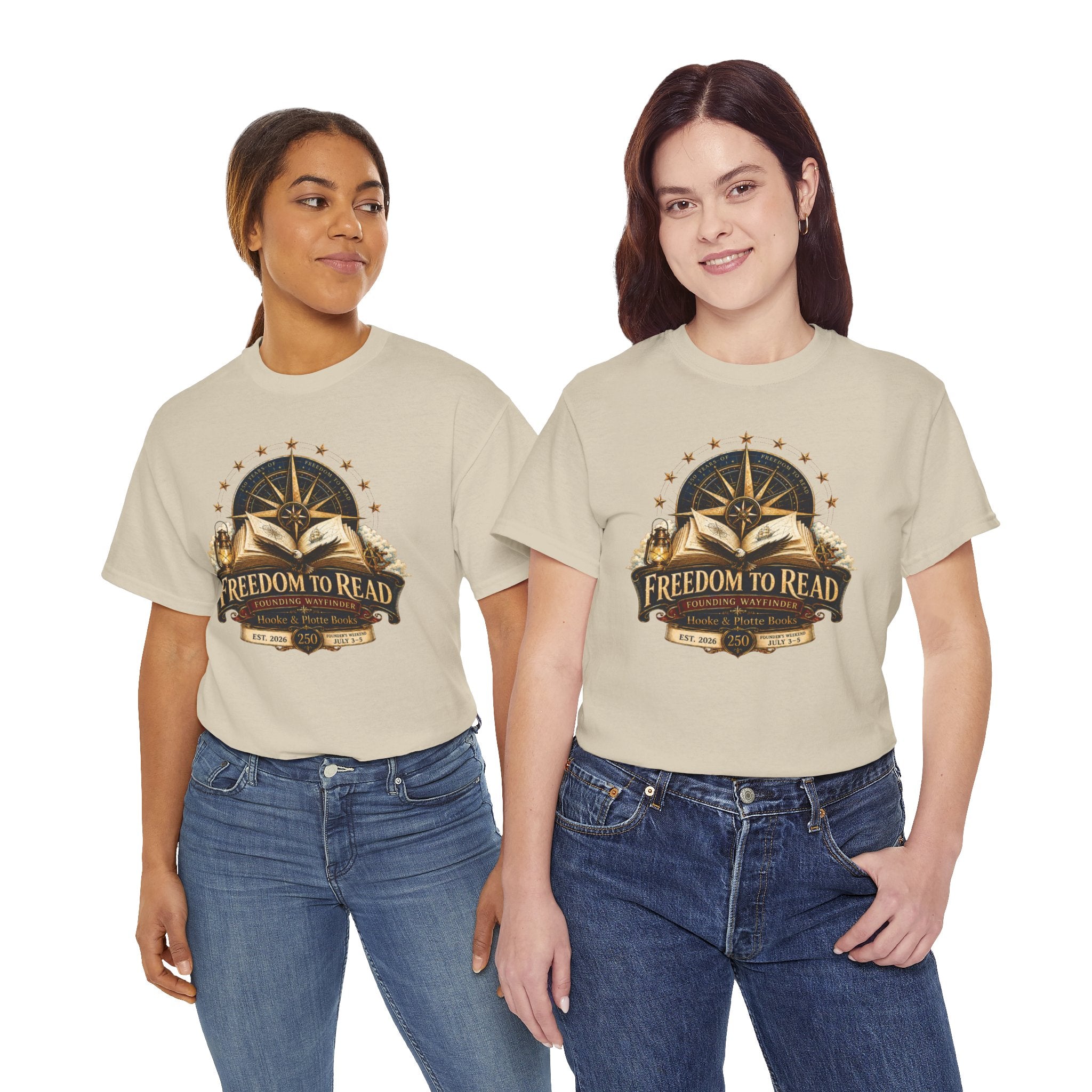 Freedom to Read T-Shirt — Vintage Book Lover Tee (Banned Books Awareness)