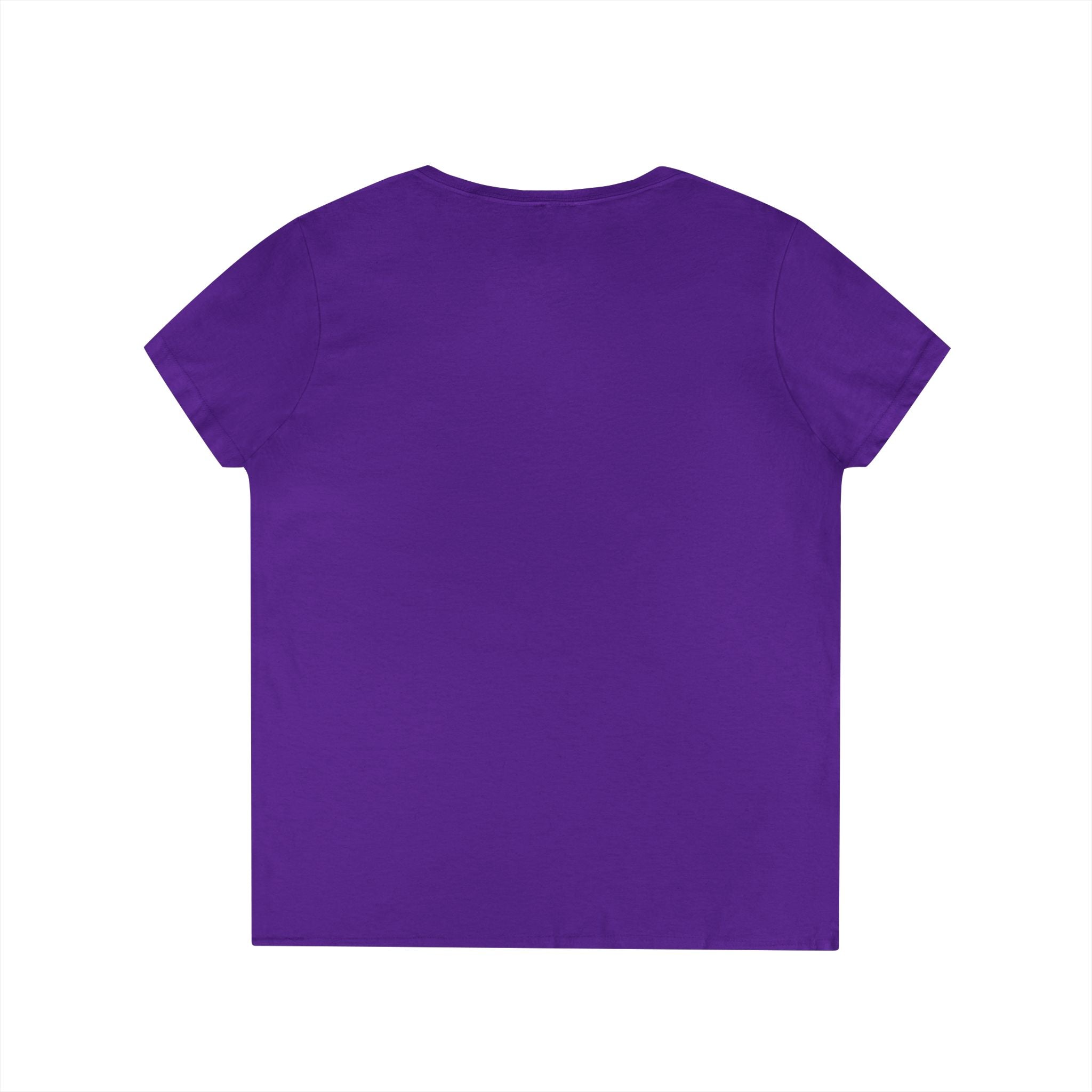 Embracing My Dark Side Ladies' V-Neck T-Shirt — Gothic Raven Moon Graphic Tee