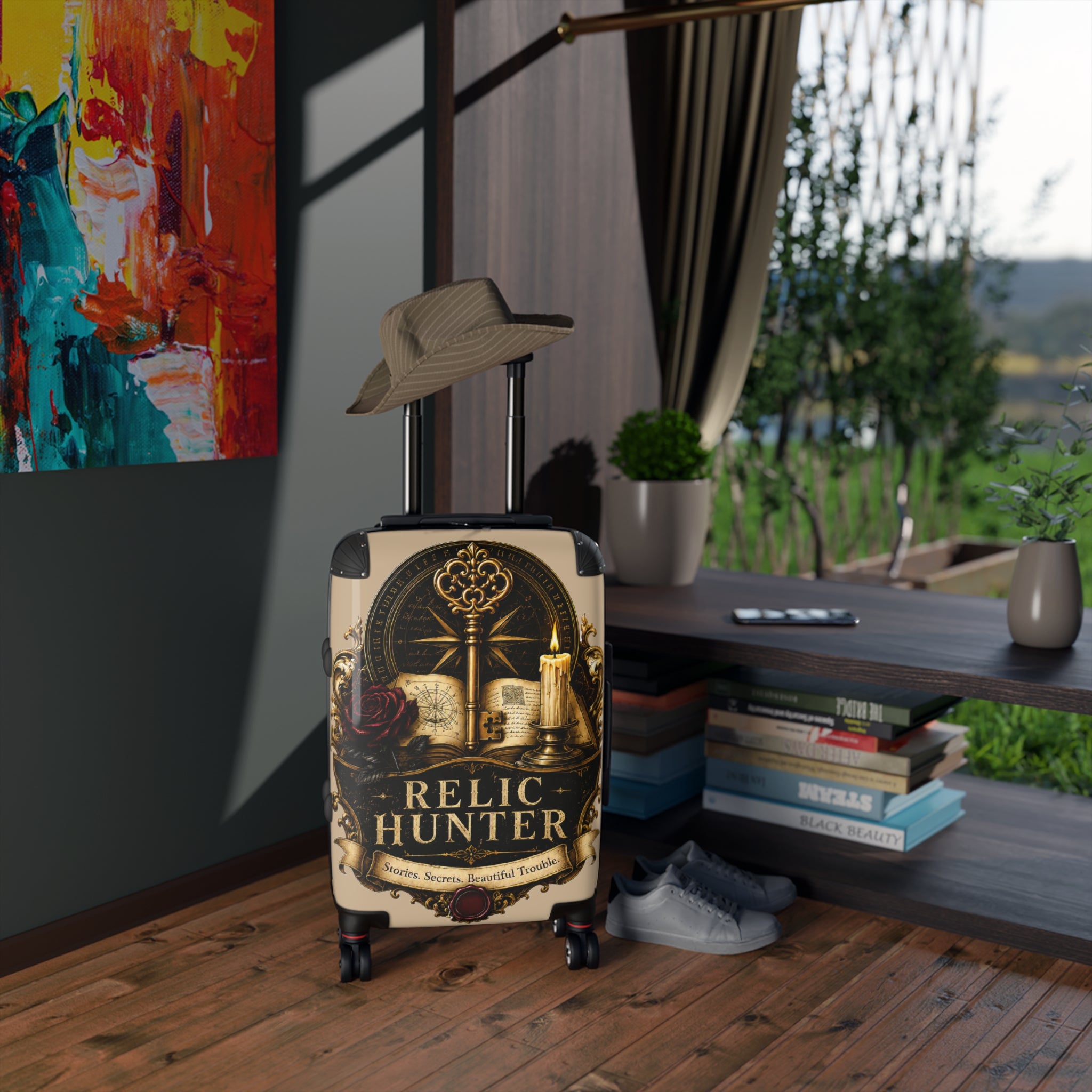 Relic Hunter Carry-On Suitcase – Vintage Adventure Travel Luggage