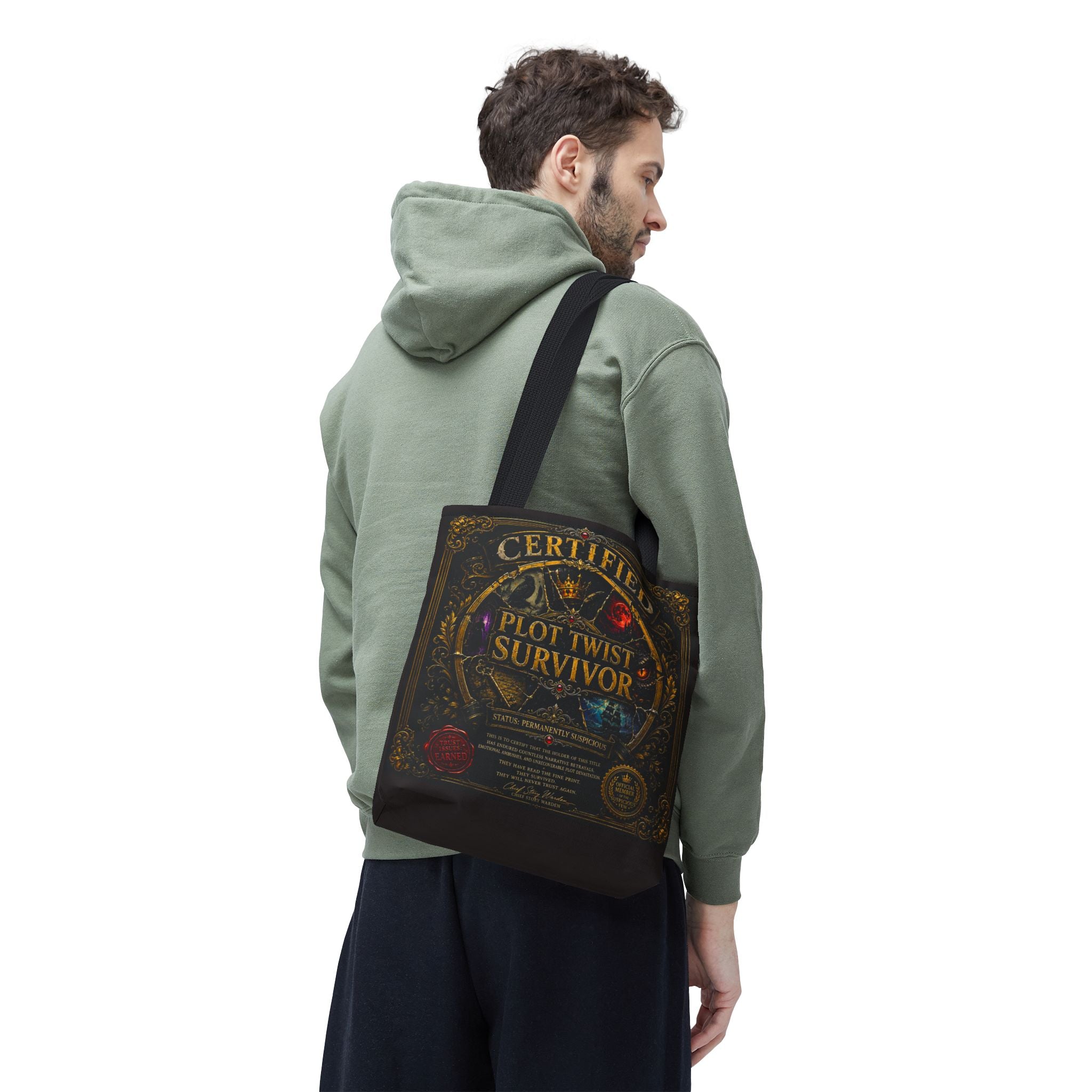 Plot Twist Survivor Tote Bag – Certified Novelty Literary Gift