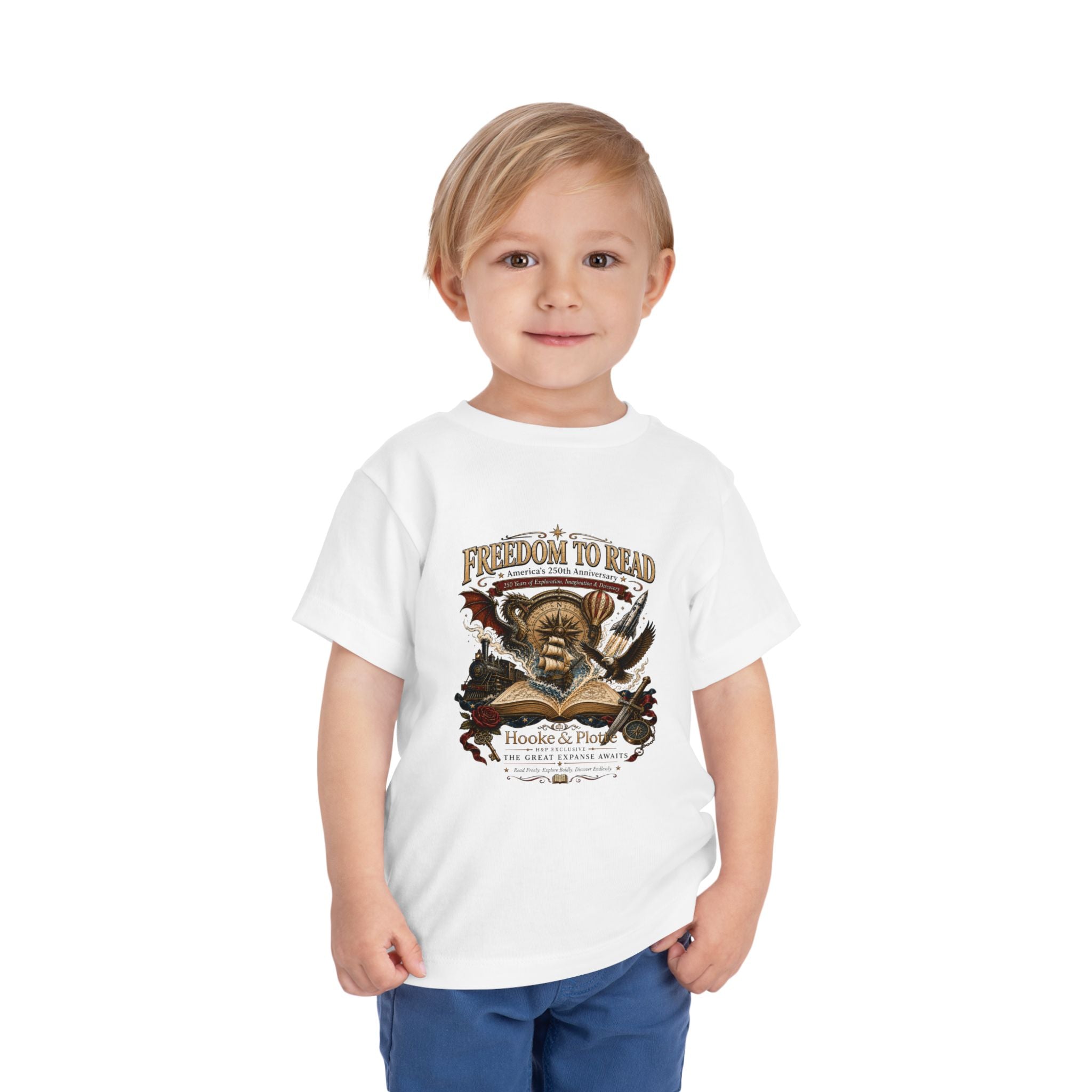 Freedom to Read Toddler Tee