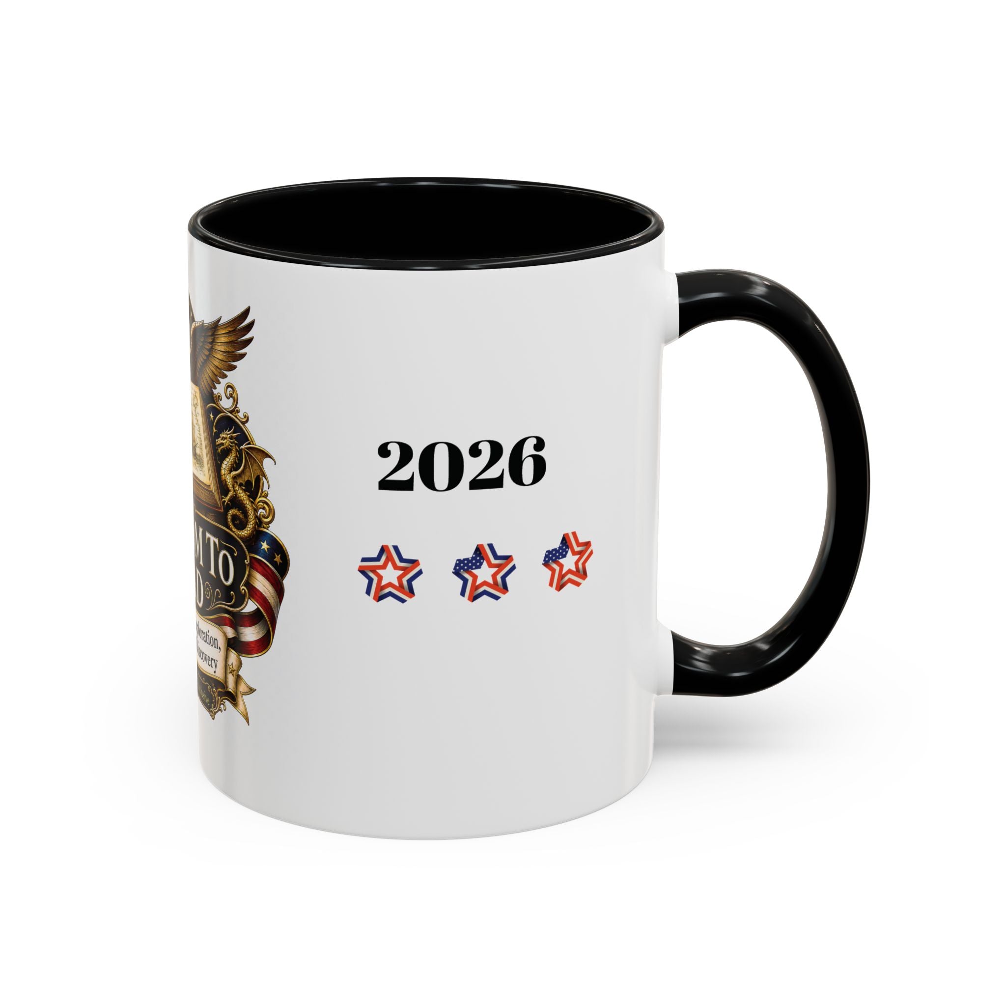 Freedom to Read Coffee Mug — 250 Years of Exploration (2026 Edition)