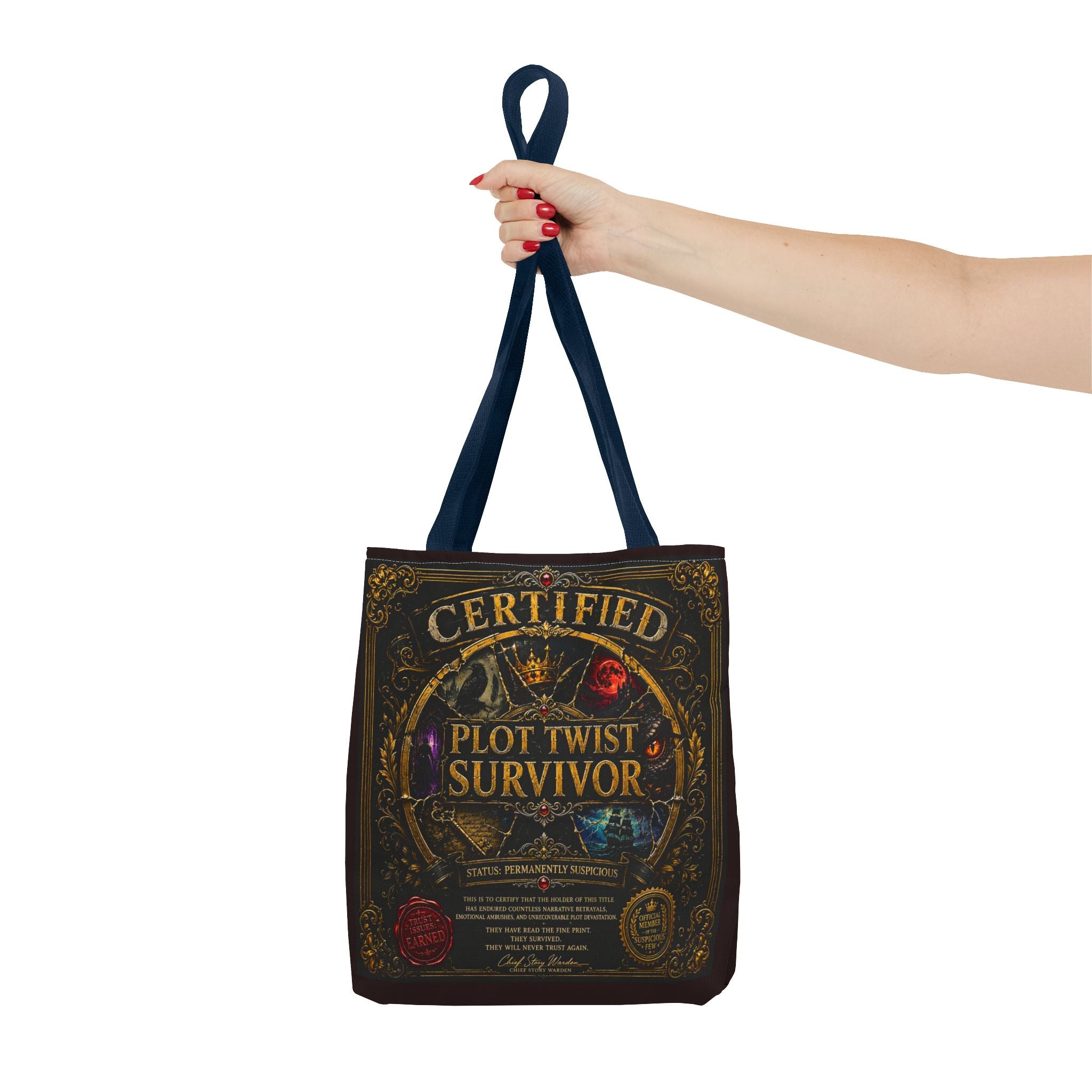 Plot Twist Survivor Tote Bag – Certified Novelty Literary Gift