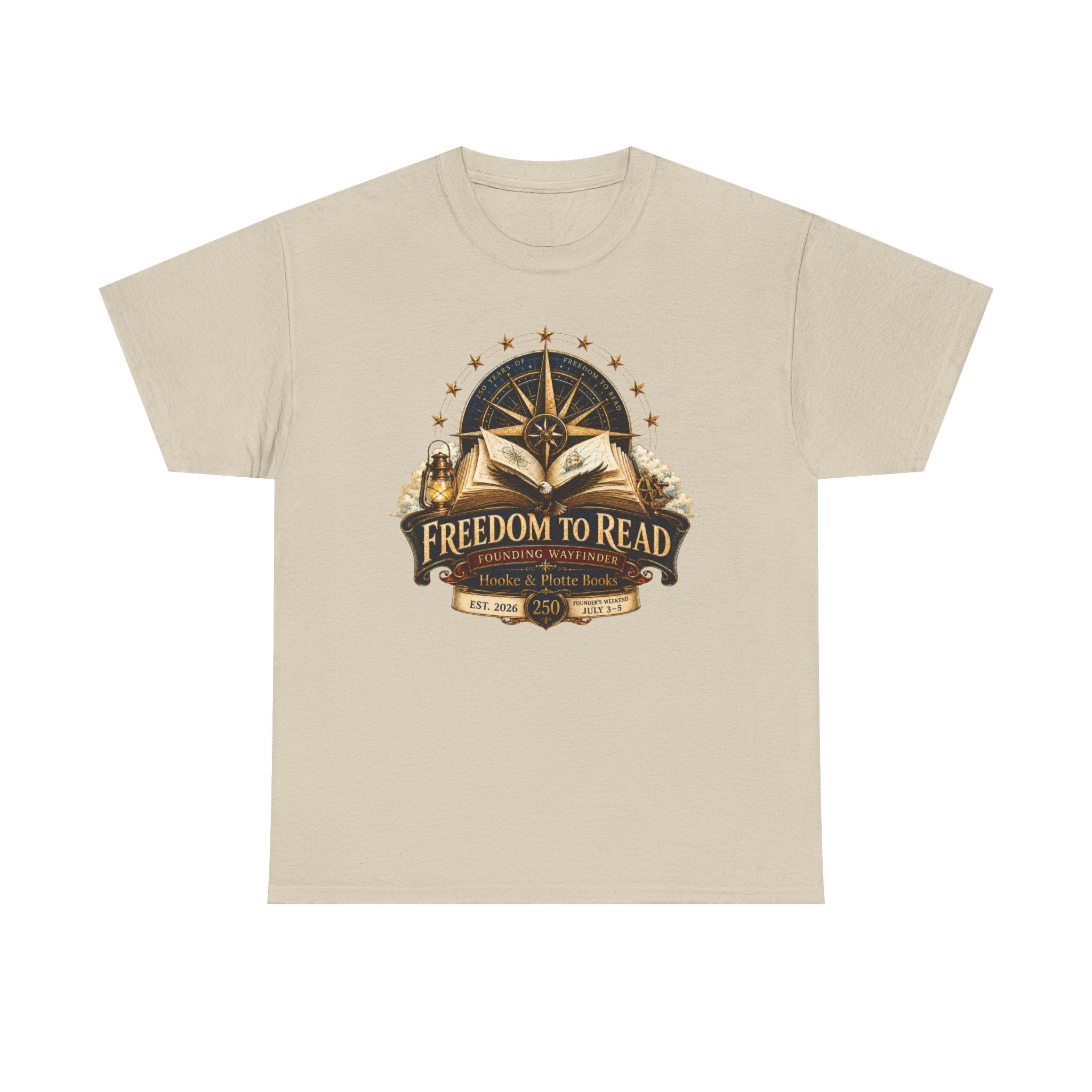 Freedom to Read T-Shirt — Vintage Book Lover Tee (Banned Books Awareness)