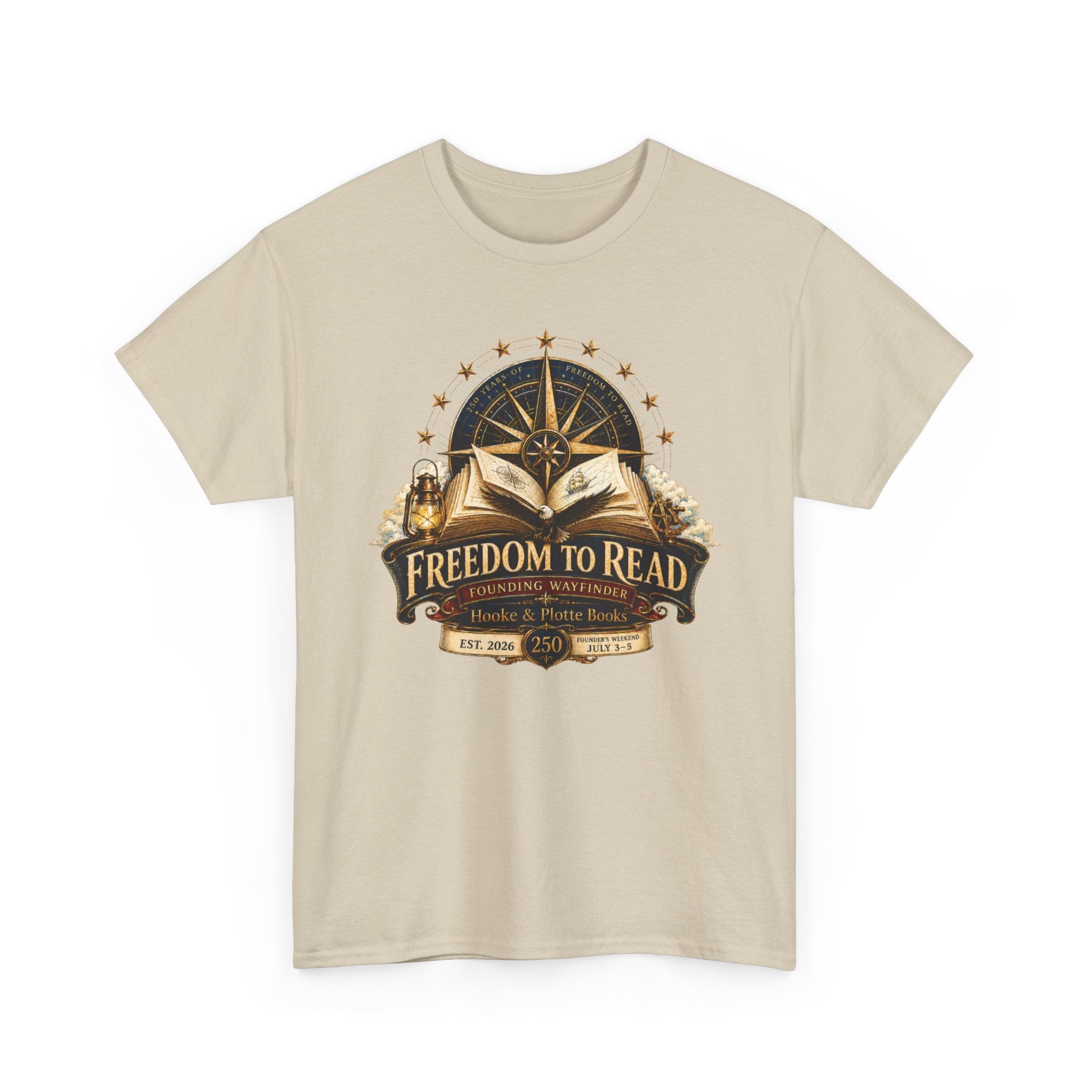 Freedom to Read T-Shirt — Vintage Book Lover Tee (Banned Books Awareness)