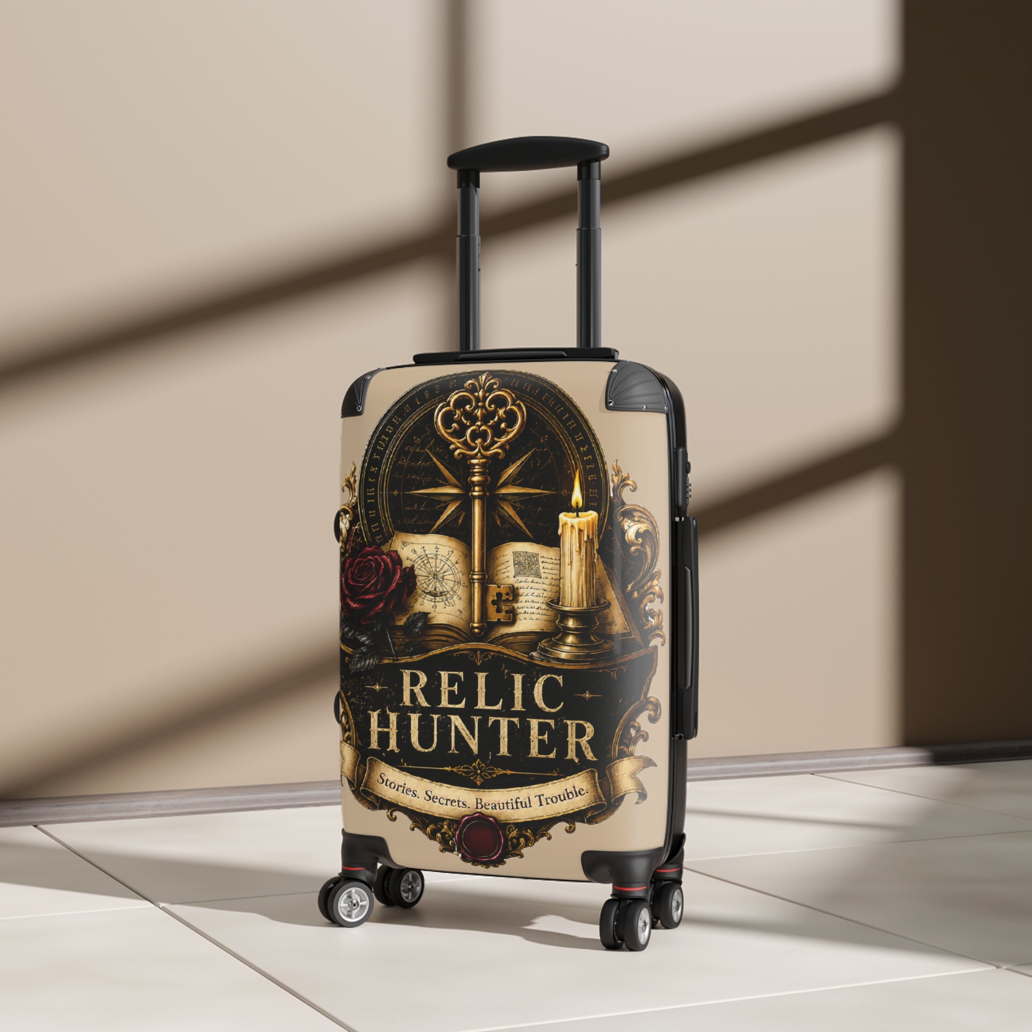 Relic Hunter Carry-On Suitcase – Vintage Adventure Travel Luggage