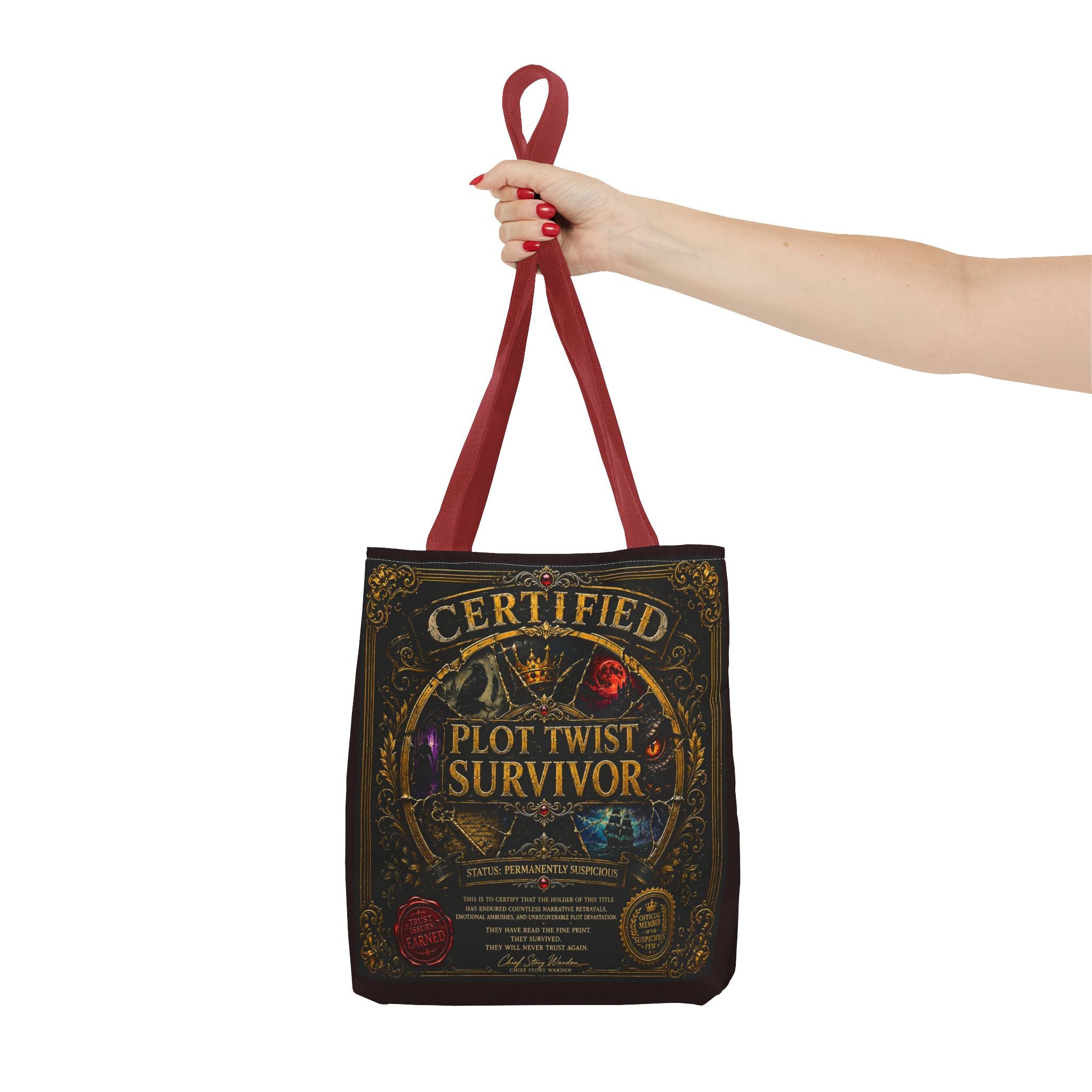 Plot Twist Survivor Tote Bag – Certified Novelty Literary Gift