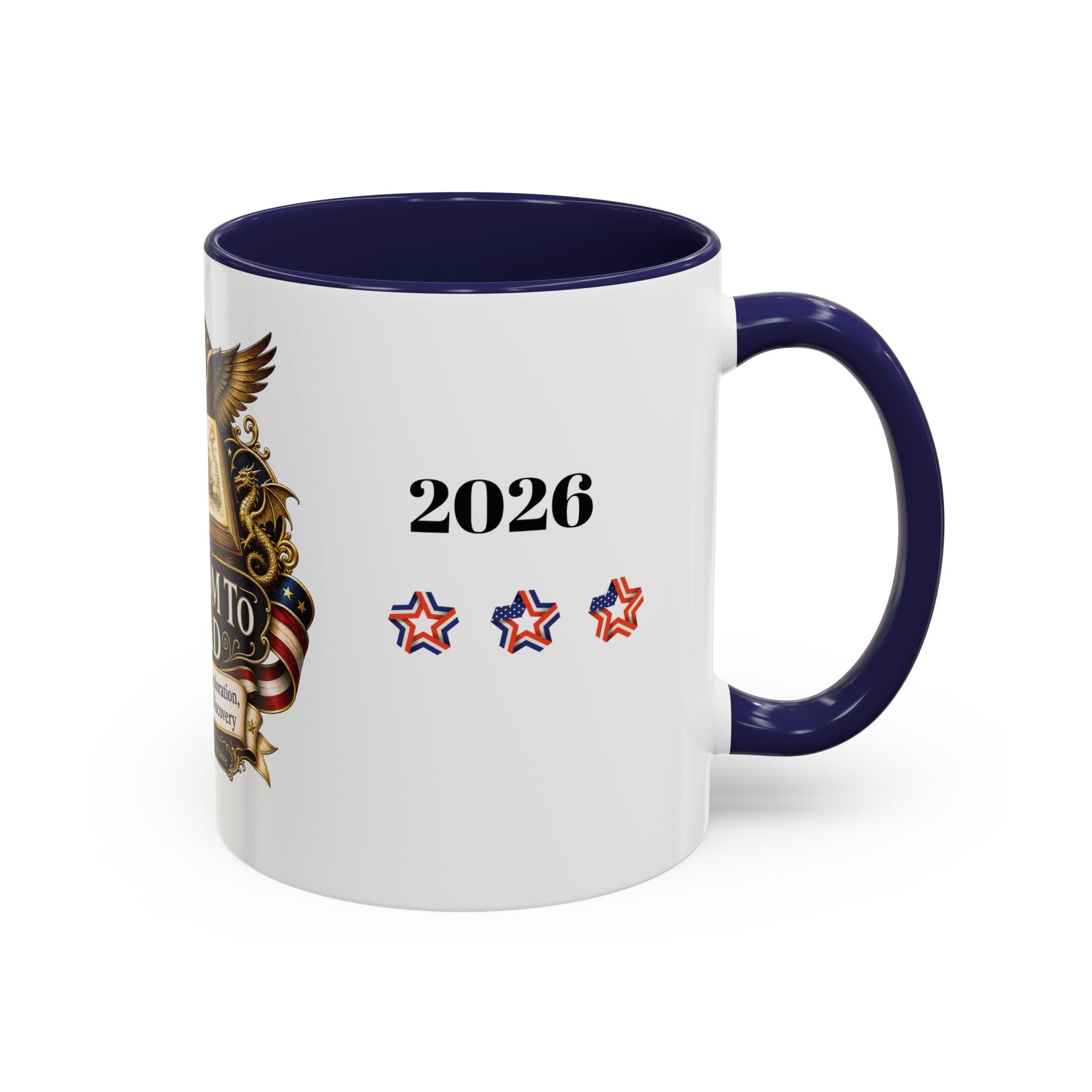 Freedom to Read Coffee Mug — 250 Years of Exploration (2026 Edition)