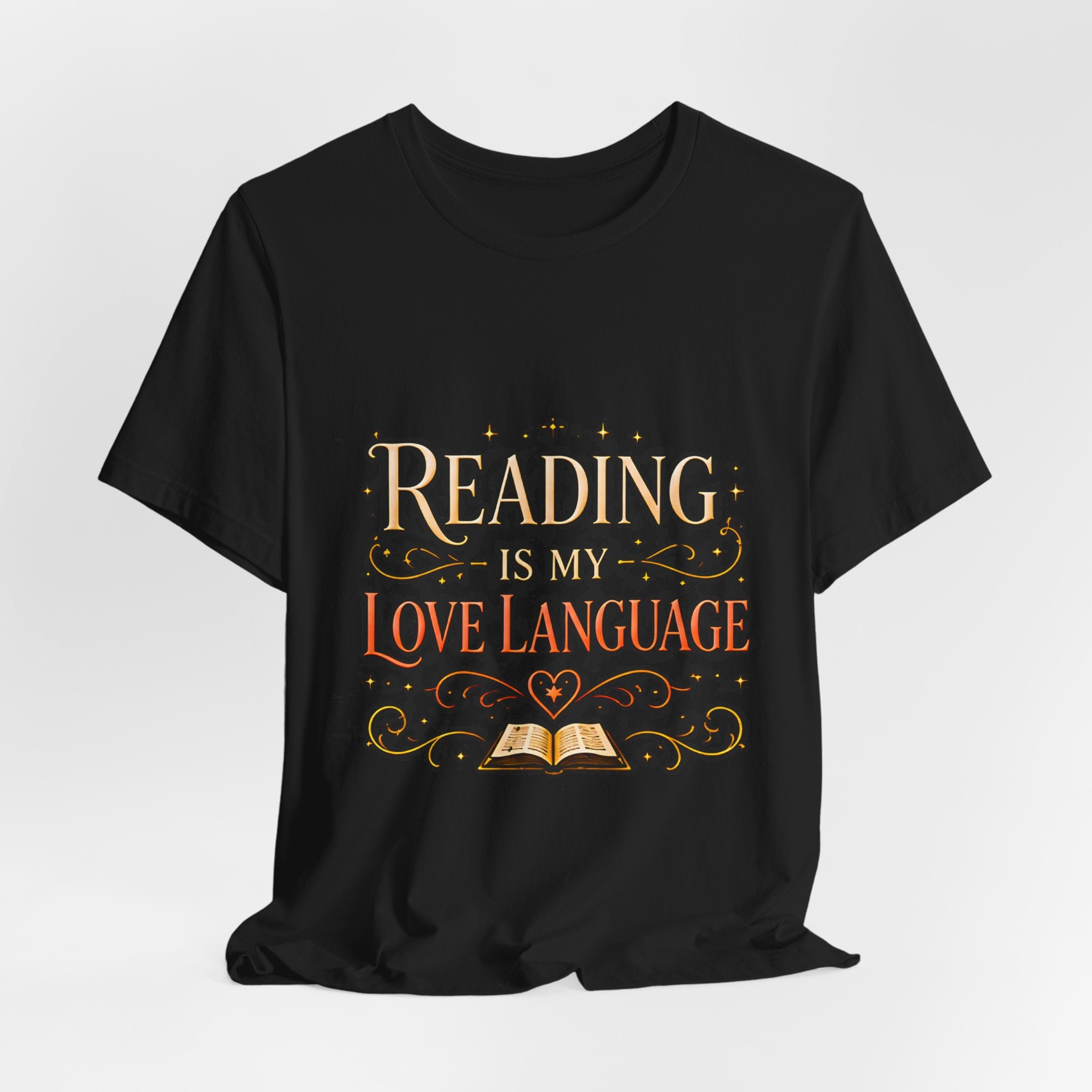 Reading Is My Love Language T‑Shirt — Book Lover Graphic Tee