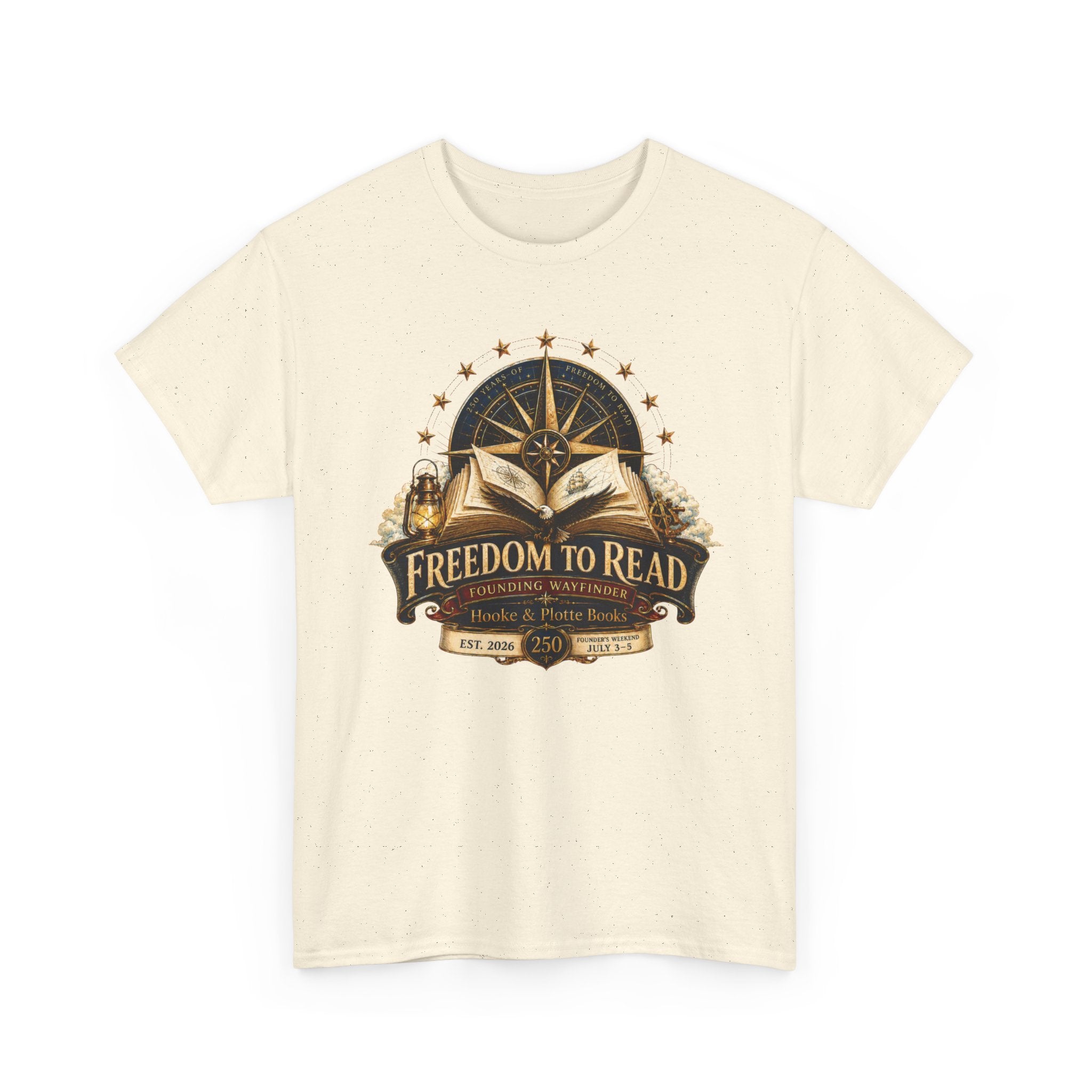 Freedom to Read T-Shirt — Vintage Book Lover Tee (Banned Books Awareness)