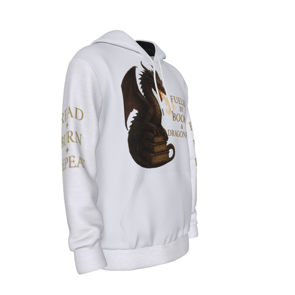 All-Over Print Men's Thicken Pullover Hoodie