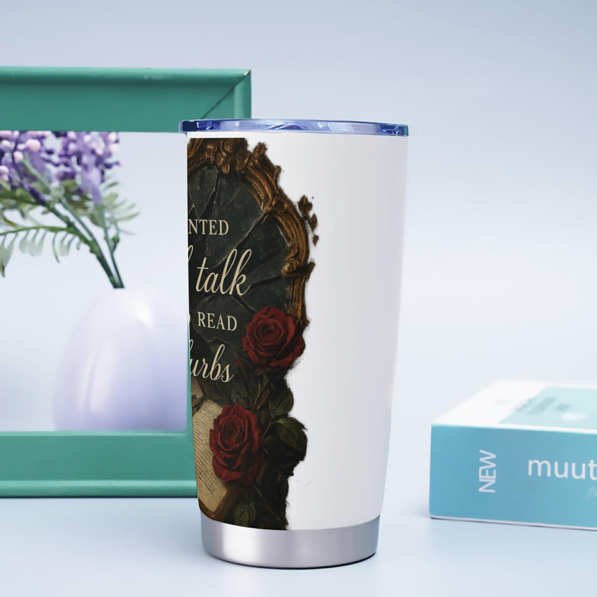 Custom 20OZ Tumbler With Sliding Lid Printed in USA