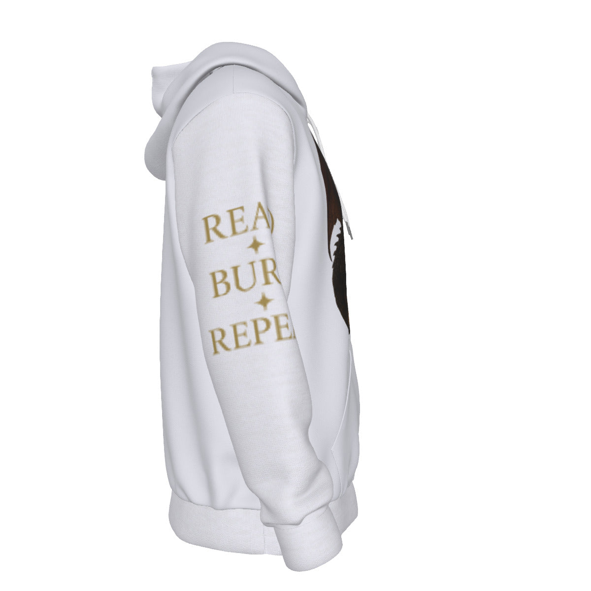 All-Over Print Men's Thicken Pullover Hoodie