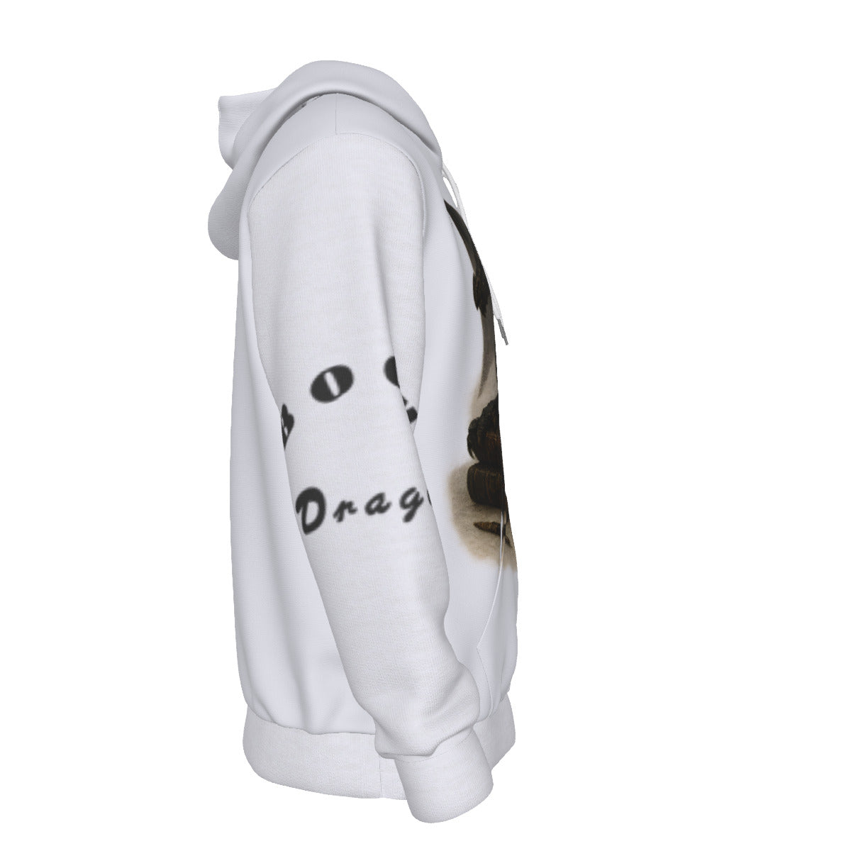 All-Over Print Men's Thicken Pullover Hoodie