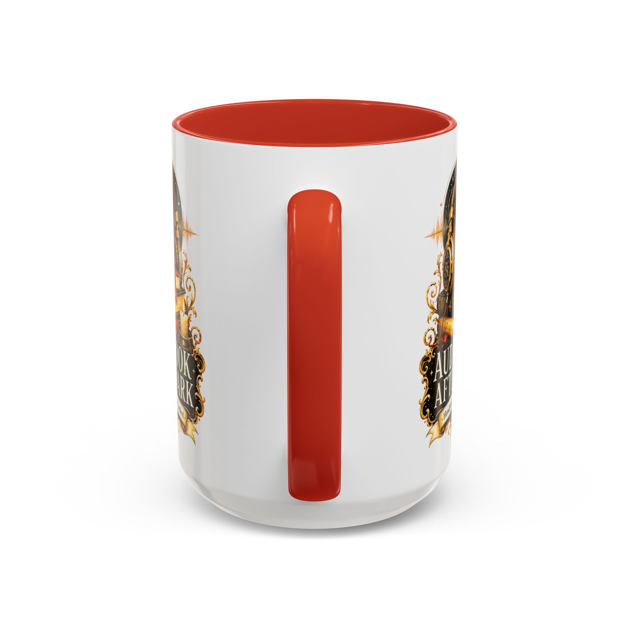 Audiobook After Dark Coffee Mug — Headphones On, Plot Locked (Accent 11/15oz)