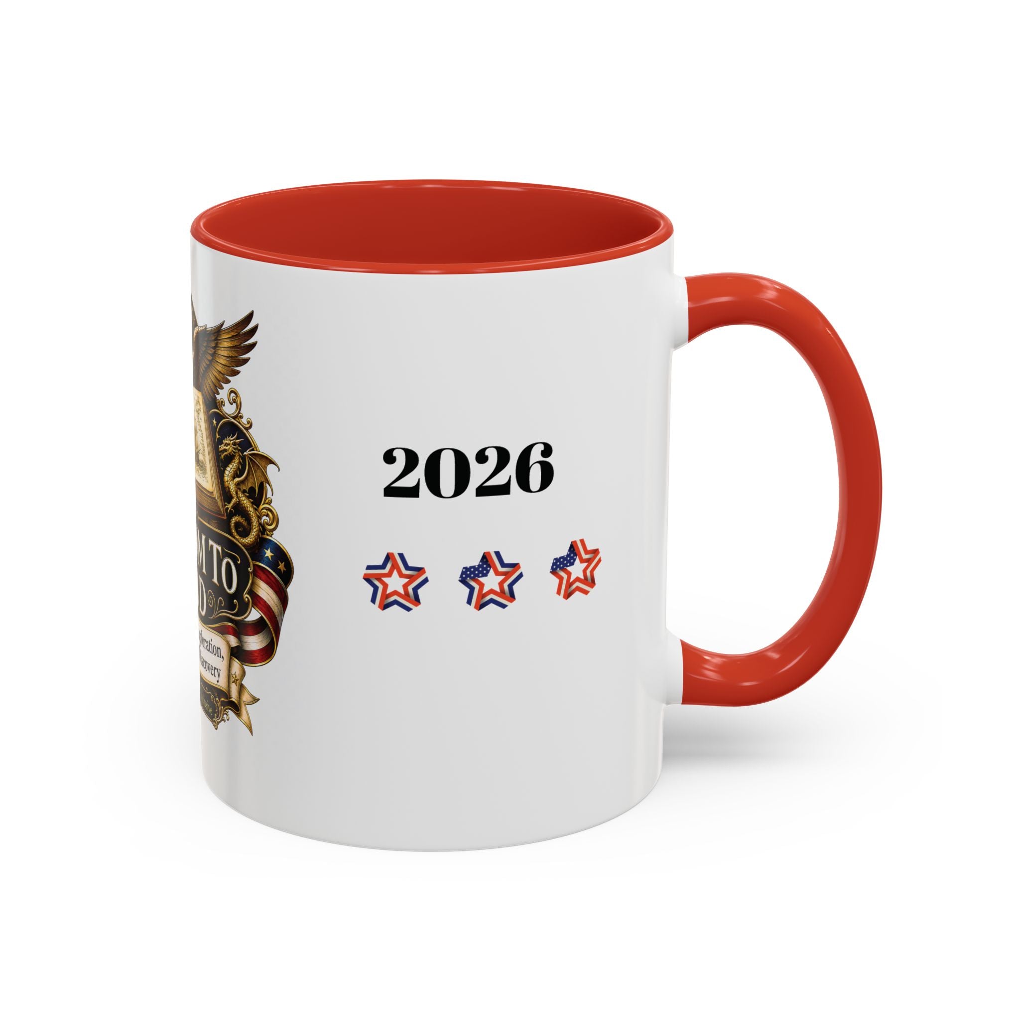 Freedom to Read Coffee Mug — 250 Years of Exploration (2026 Edition)