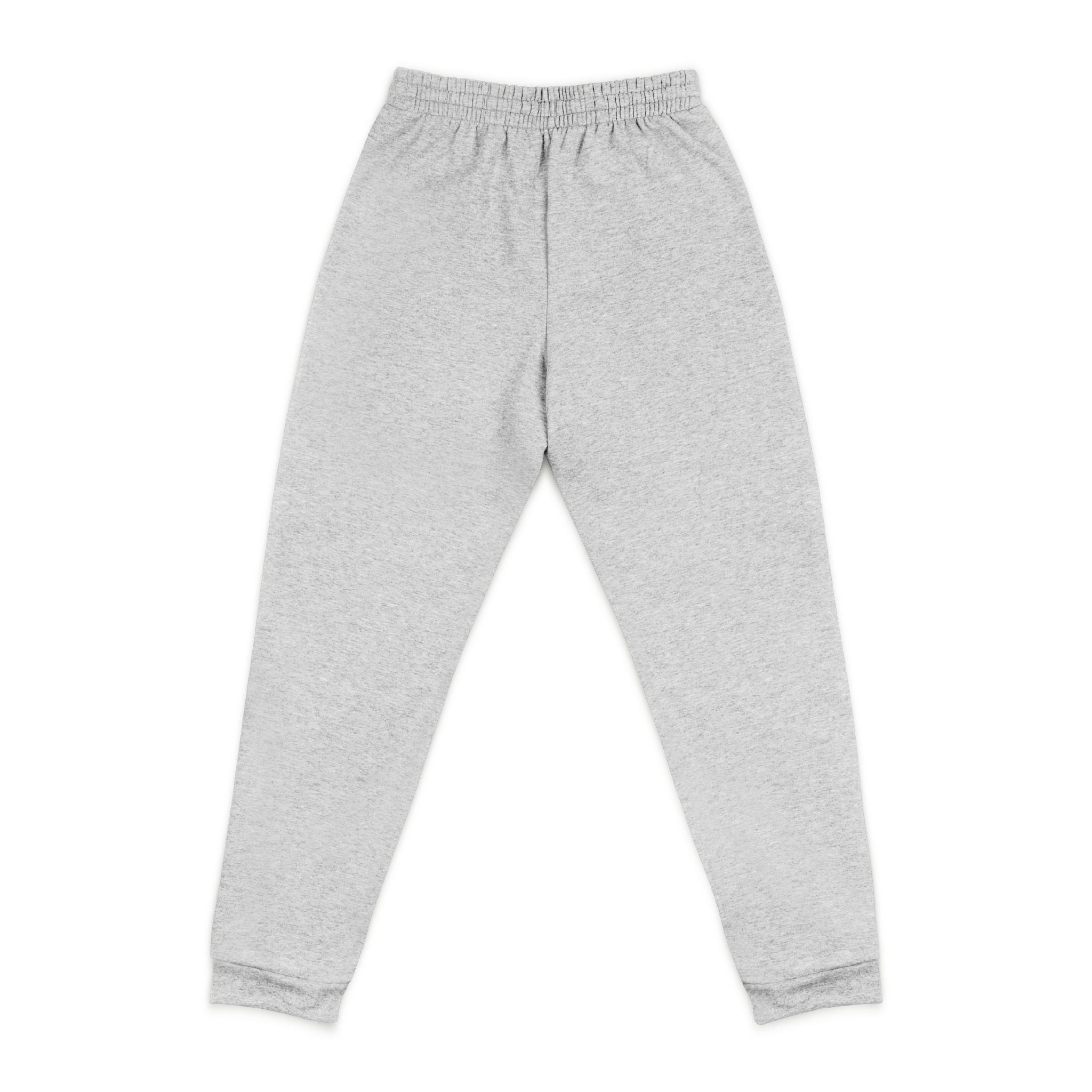 House of Hoard Embroidered Bear Pocket Joggers — Cozy Grey Sweatpants with Tiny Teddy Patch