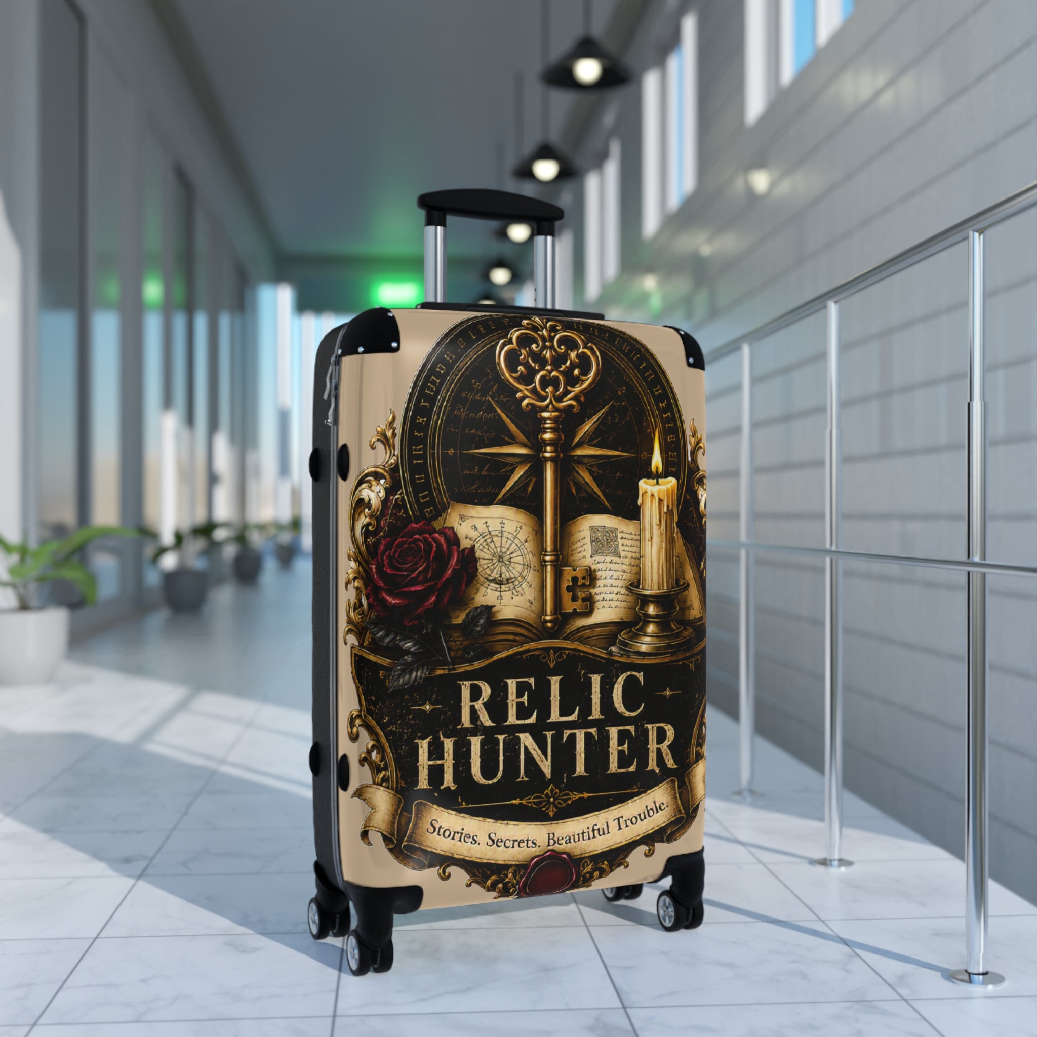 Relic Hunter Carry-On Suitcase – Vintage Adventure Travel Luggage