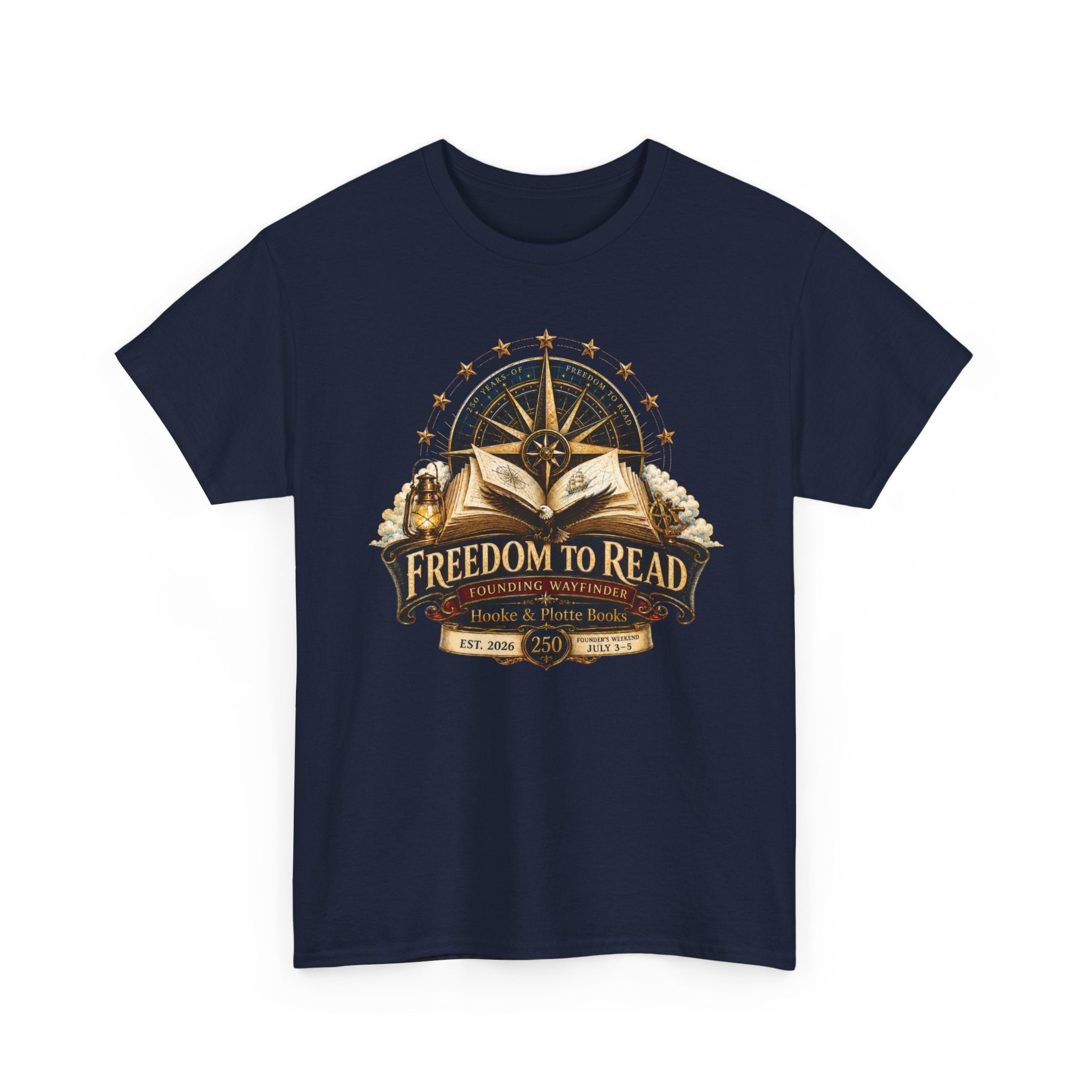 Freedom to Read T-Shirt — Vintage Book Lover Tee (Banned Books Awareness)