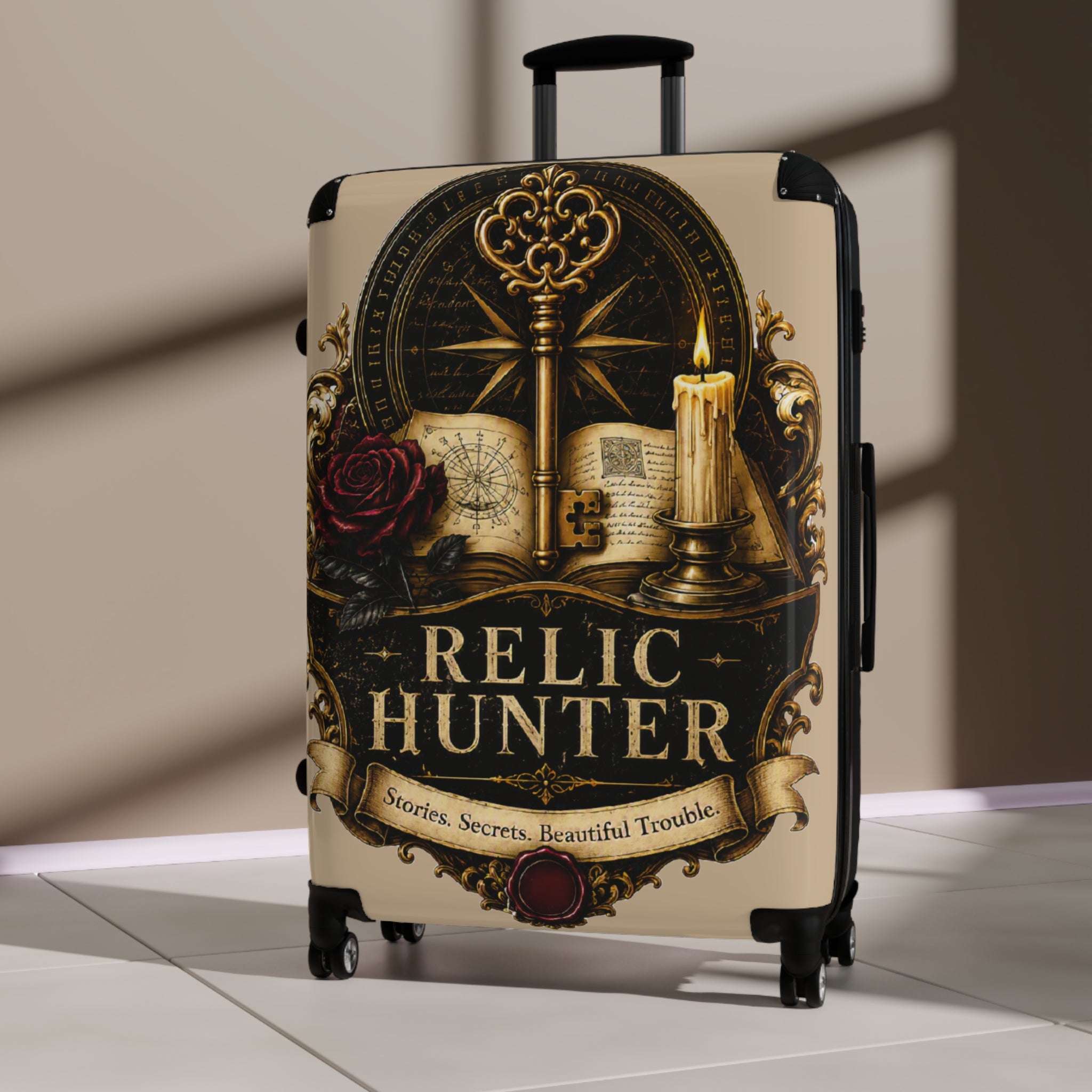 Relic Hunter Carry-On Suitcase – Vintage Adventure Travel Luggage