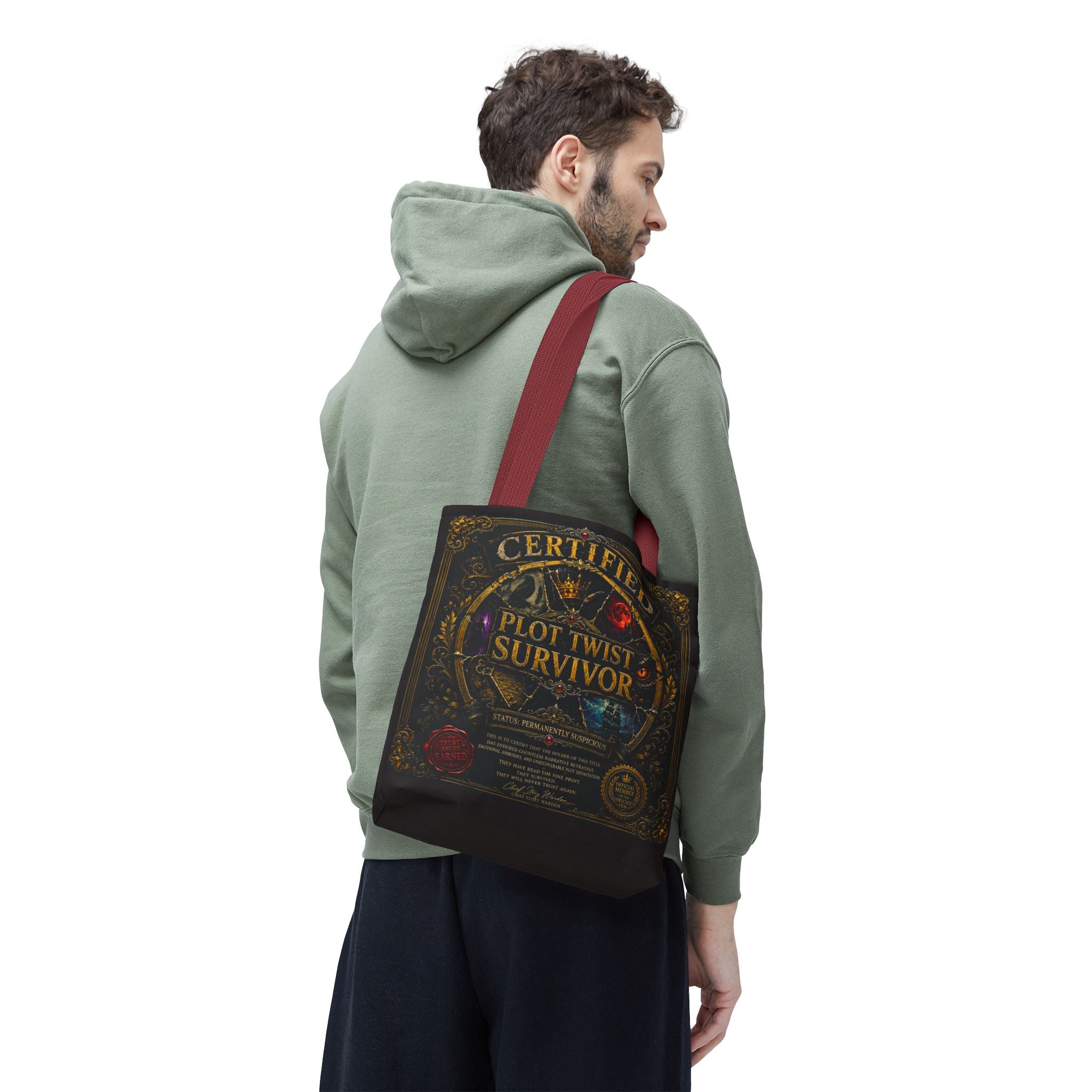 Plot Twist Survivor Tote Bag – Certified Novelty Literary Gift