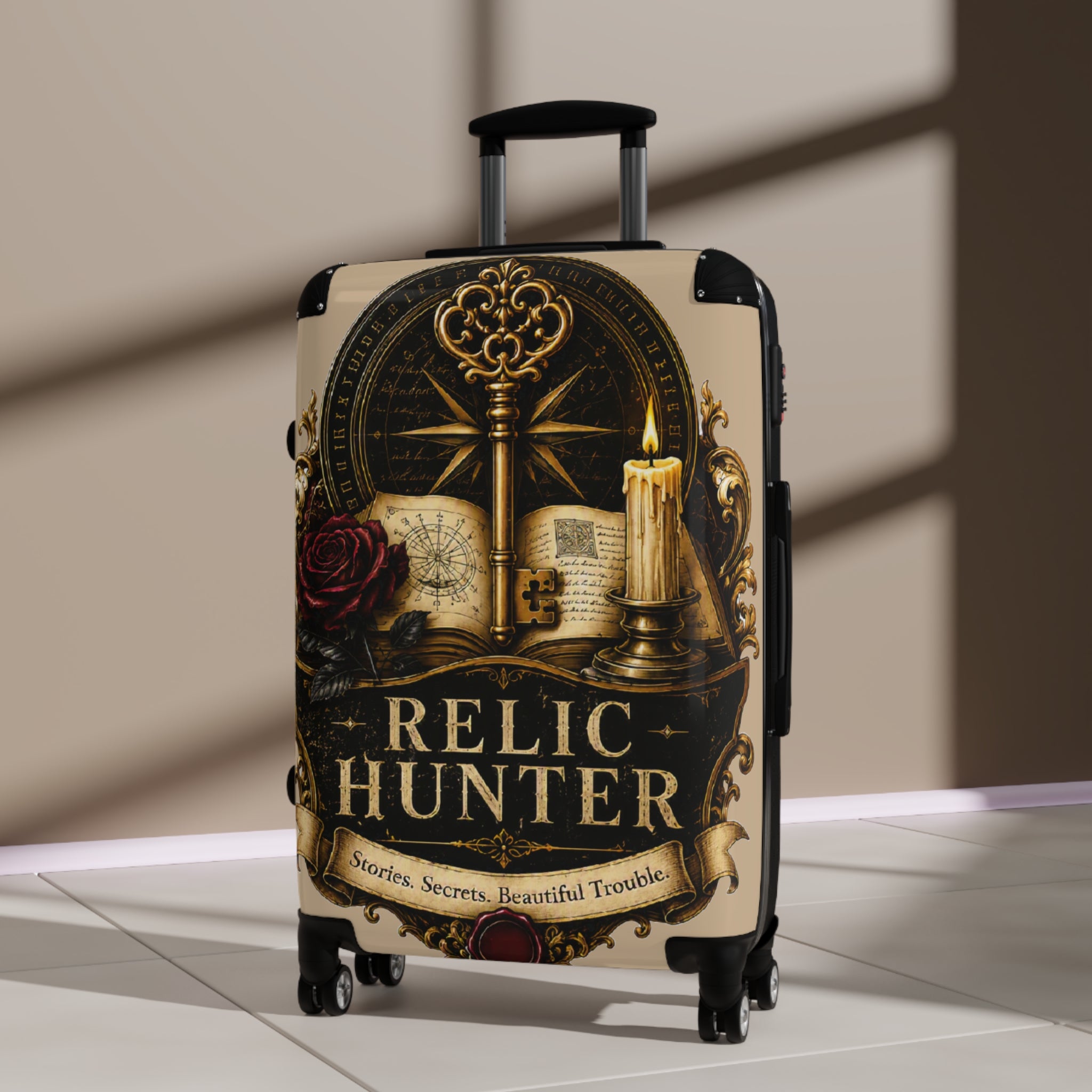 Relic Hunter Carry-On Suitcase – Vintage Adventure Travel Luggage