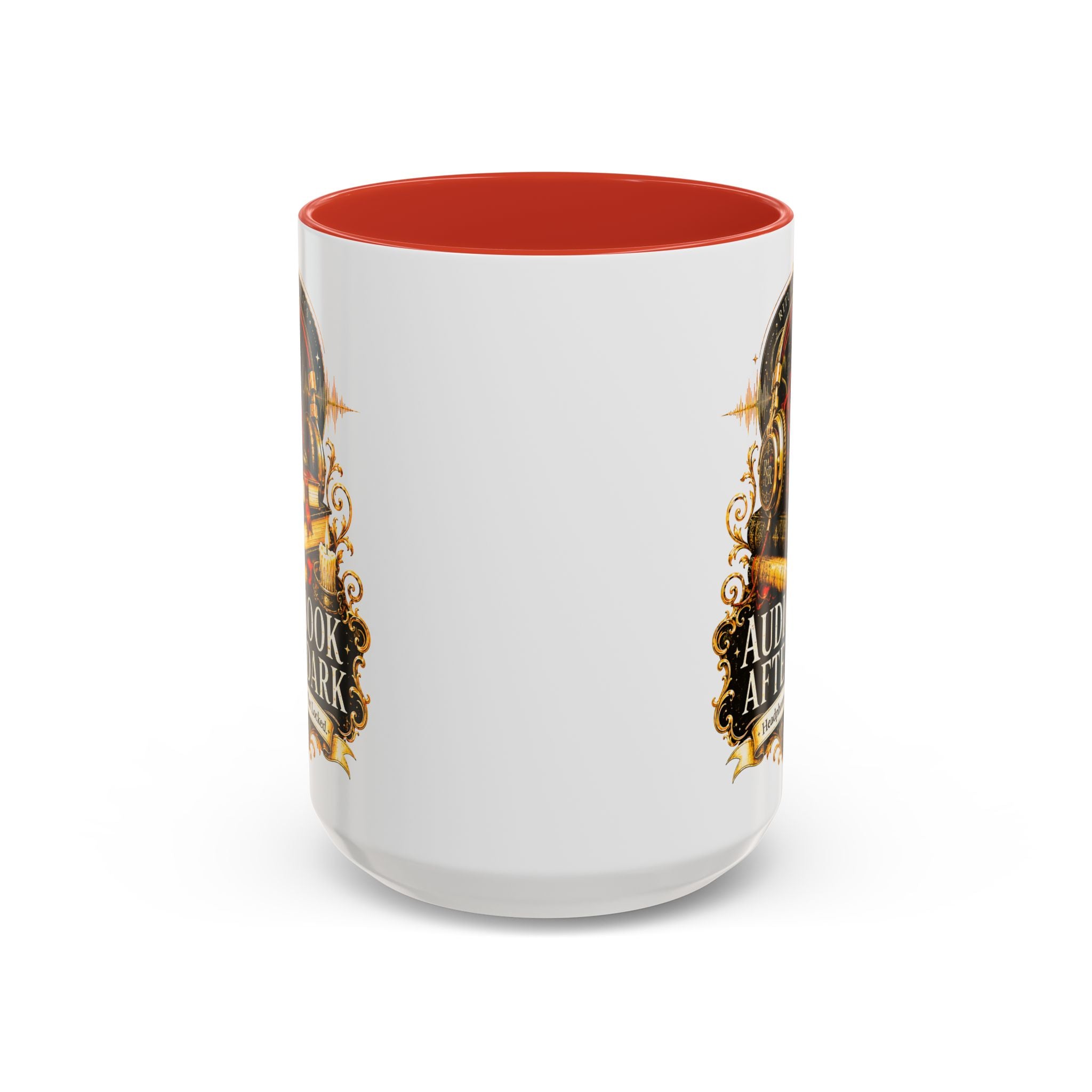 Audiobook After Dark Coffee Mug — Headphones On, Plot Locked (Accent 11/15oz)