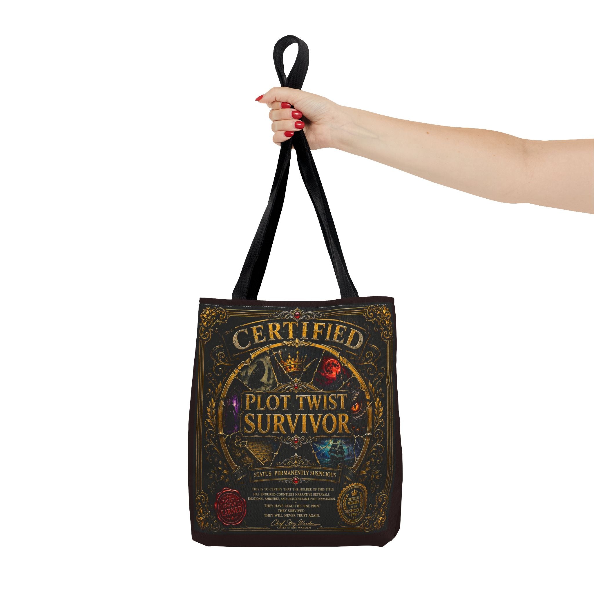 Plot Twist Survivor Tote Bag – Certified Novelty Literary Gift